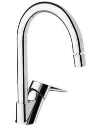 Смеситель для кухни Vitra Solid S однозахватный, высокий поворотный излив, хром A42148EXP