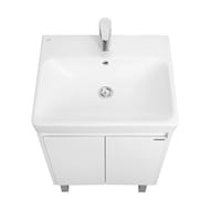 Тумба под раковину AQUATON Сканди Doors 55 1A278801SD010 480x427x591 напольная, белый — изображение 2