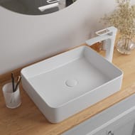 Умывальник накладной IDDIS Slide 470х360х110 белый глянцевый SLIWS02i27