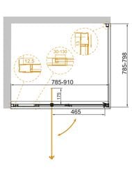 ������� ������ CEZARES VARIANTE (800-900�800�1950) AH-1-80/90-80-C-Cr ������ �����./����