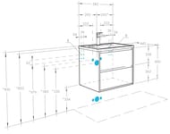    AQUATON  60 1A226601RN950 585x445x500  , 2 ,  