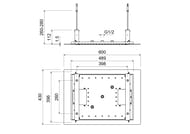 ������� ��� 600�430 ��, 3 ������, Aquatek, ������� ������ AQ2083MB (������� � ������� �����)