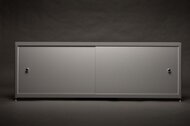Экран под ванну A-SCREEN алюминий 1700х500-650 серый профиль, 2 дверцы