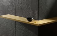 Керамогранитная плитка Mutina Dechirer (1200х1200) узор, черная PUDD04 (кв.м.)