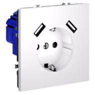 Розетка с USB Voltum S70 VLS040402, белый матовый — изображение 4