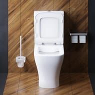 Унитаз-компакт Damixa Titan (360х605х815) безободковый, с сиденьем микролифт DX78C8600SC