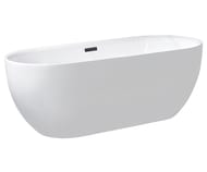 Ванна акриловая Aquanet DELIGHT 170х78х60 отдельностоящая, без гидромассажа, click-clack 208600