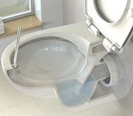 Унитаз подвесной Ideal Standard EUROVIT 370х525 безободковый, сиденье-микролифт K881201