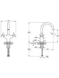    Vitra Origin Classic ,   167, :  A42884