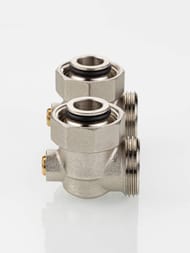 Узел для нижнего подключения радиатора VALTEC 3/4" угловой, евроконус VT.345.ANE.05 — изображение 9