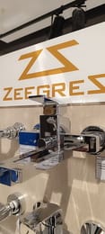 Уценка! Смеситель Zeegres Z.Parall 11002001 для ванны/душа, однозахватный, излив 199мм - уценка. — изображение 3