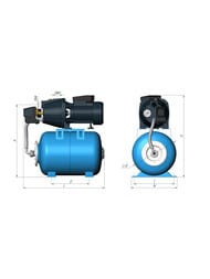   UNIPUMP AUTO JET 60 S 450, 24,  33, 40/