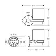     ART&MAX Antic Crystal :  AM-E-2668SJ-Br
