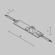 ��-����������� Maytoni Lighting control 751001 12-24VDC 3A, 96��, �������