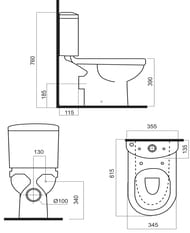 Am.Pm Sunny ������-������� 345�615�760 � �������� ��������� C878607SC
