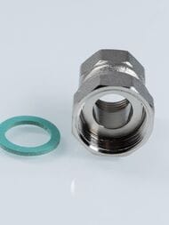 Муфта VALTEC 3/4"х1/2" ВВ с накидной гайкой, VTr.614.N.0504