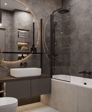 Керамогранитная плитка KERAMA MARAZZI Мирабо (600х600х9) темно-серая DD638620R (кв.м.)