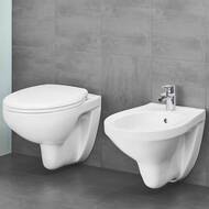 Унитаз Grohe Bau Ceramic 39351000 подвесной (368х420х531) безободковый, с сиденьем с микролифтом