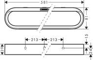  Hansgrohe WallStoris 27926700  