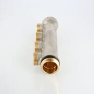 Коллектор VALTEC 1" на 4 выхода евроконус 3/4" никель VTc.500.NE.060504