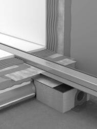 Hansgrohe uBox universal Полный набор для установки вровень с полом, внеш.часть слива 70см 56017180 — изображение 2