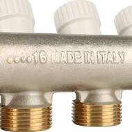 Коллектор распределительный STOUT 3/4", 4 отвода 3/4"ЕК SMB 6851 343404