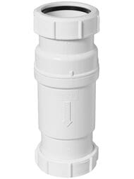Сливной клапан McAlpine MACVALVE с сухим сифоном Ду=50, гайка-гайка, MRNRV50C