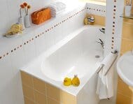 Ванна квариловая Villeroy & Boch LIBRA (1700х750) с ножками, белая UBQ170LIB2V-01