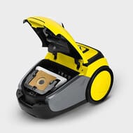 Пылесос KARCHER VC 2 для сухой уборки желтый/белый, 11981050/11980350