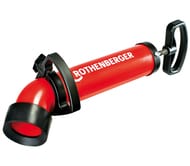 Вантуз Rothenberger ROPUMP SUPER PLUS насосного типа, с адаптерами, арт.72070X