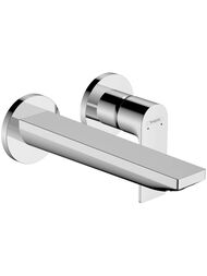 Смеситель для раковины Hansgrohe Rebris E 72568000 однозахватный, встраиваемый, цвет: хром — миниатюра 1