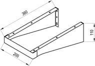 ������� ��� ���������� RAVAK Balance/Comfort 1200 (200�110�360) ������ X000001375