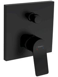 Смеситель Hansgrohe Vivenis 75415670 для ванны, однорычажный, скрытого монтажа, матовый черный — миниатюра 1