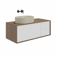 Раковина KERAMA MARAZZI AMAREMARE Artbasin Sabbia накладная, 500х366х180, песочная мат. SA.wb.50\SAN