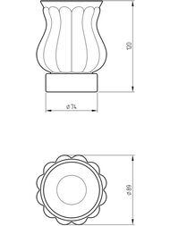 Migliore Olivia ������ ����������, �������� �����, ������ ML.OLV-60.612.BI.DO