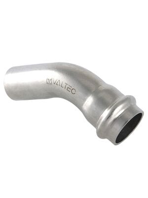 Пресс угольник VALTEC 15х15а 45°, нерж. сталь, VTi.958.I.001515
