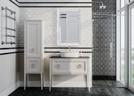 Раковина KERAMA MARAZZI GEOMETRICA Circo накладная, 500х360х135, белая глянцевая CI.wb.50