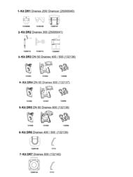 Комплект стационарной установки Espa KIT DR2 011143/MIC 100528