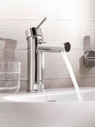 Смеситель Grohe Essence 32898001 для умывальника, однорычажный, S-Size, донный клапан — изображение 2