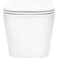 Унитаз подвесной TECEspring S 340х350х515 безободковый, с сиденьем, Tornado flush, белый 9700996