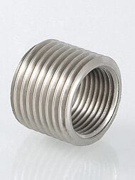 Футорка VALTEC под шестигранник 3/4"Н х 1/2"В латунь никелированная, VTr.660.N.0405