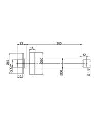 ��������� ��� �������� ���� Paini 200 ��, ����������, �������, ������ PVD 50PW744T620BI