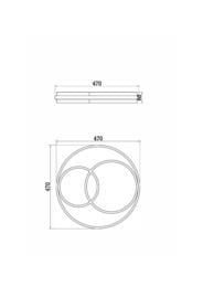 ���������� ��������-���������� Freya Tucene (���� �����) FR10029CL-L70W, 90 Ra, 220/240 V, IP 20, �����