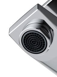 Смеситель для раковины ESKO Budapest BT26 на 1 отверстие, однозахватный, низкий излив, хром — изображение 3