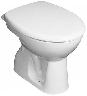 Унитаз приставной Jika ZETA (355х390х480) с вертикальным выпуском, белый 8.2239.7.000.000.1