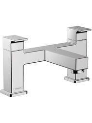 Смеситель на борт ванны Hansgrohe Vernis Shape 71452000 на 2 отверстия, двухзахватный, хром — миниатюра 1