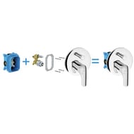 Внутренняя часть встраиваемого смесителя RAVAK R-BOX RB 070.50