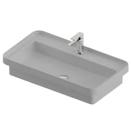 Раковина ArtCeram Fuori Scala 800х450 врезная/накладная, серо-оливковый TFL035 15; 00