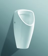 Писсуар LAUFEN Caprino Plus 8.4206.5.000.401.1 (320х350х645) DN50мм, электронный контроль, антивандальный, 230В