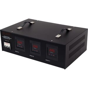 РЕСАНТА ACH-3000/3-ЭМ Стабилизатор напряжения трехфазный 3 кВт